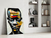 The Rebellious Look Glass Wall Art || Designer Collection by Insigneart USA