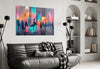 Cubic Walk Glass Wall Art || Designers Collection by Insigneart USA
