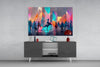 Cubic Walk Glass Wall Art || Designers Collection by Insigneart USA