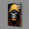Angry Smile Glass Wall Art || Designer Collection by Insigneart USA