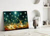 Mysticism Glass Wall Art || Designer Collection by Insigneart USA
