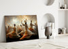 Mysticism Glass Wall Art || Designer Collection by Insigneart USA