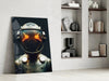 Robotic View Glass Wall Art || Designer Collection by Insigneart USA