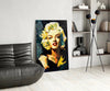 Marilyn Monroe Glass Wall Art || Designer Collection by Insigneart USA