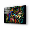 Tropical Birds Glass Wall Art || Designers Collection by Insigneart USA