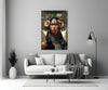 Princess of Flowers Glass Wall Art || Designer Collection by Insigneart USA