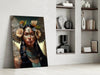Princess of Flowers Glass Wall Art || Designer Collection by Insigneart USA