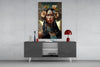 Princess of Flowers Glass Wall Art || Designer Collection by Insigneart USA