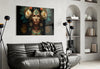 Beauty of the Clan Glass Wall Art || Designer Collection by Insigneart USA