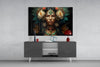 Beauty of the Clan Glass Wall Art || Designer Collection by Insigneart USA