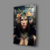 Warrior Beautiful Glass Wall Art || Designers Collection by Insigneart USA