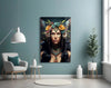 Warrior Beautiful Glass Wall Art || Designers Collection by Insigneart USA