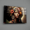 Beauty of the Clan Glass Wall Art || Designer Collection by Insigneart USA