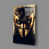 Masked Horror Glass Wall Art || Designer Collection by Insigneart USA