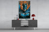 Bloody Batman Glass Wall Art || Designer Collection by Insigneart USA