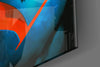 Bloody Superman Glass Wall Art || Designer Collection by Insigneart USA