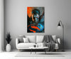 Bloody Superman Glass Wall Art || Designer Collection by Insigneart USA