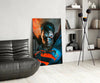 Bloody Superman Glass Wall Art || Designer Collection by Insigneart USA