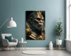 Ape King Glass Wall Art || Designer Collection by Insigneart USA