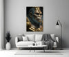 Ape King Glass Wall Art || Designer Collection by Insigneart USA