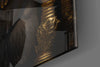 Ape King in Throne Glass Wall Art || Designer Collection by Insigneart USA