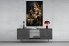 Ape King in Throne Glass Wall Art || Designer Collection by Insigneart USA