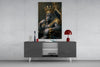 Ape King in Throne Glass Wall Art || Designer Collection by Insigneart USA