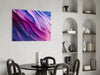 Purple Dance Glass Wall Art || Designer Collection by Insigneart USA