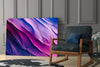 Purple Dance Glass Wall Art || Designer Collection by Insigneart USA