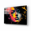 Rebel Beauty Glass Wall Art || Designer Collection by Insigneart USA