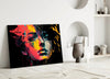 Rebel Beauty Glass Wall Art || Designer Collection by Insigneart USA