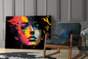 Rebel Beauty Glass Wall Art || Designer Collection by Insigneart USA