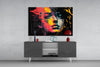 Rebel Beauty Glass Wall Art || Designer Collection by Insigneart USA