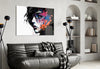 Rebel Beauty Glass Wall Art || Designer Collection by Insigneart USA