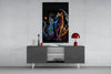 Moon Cat Glass Wall Art || Designer Collection by Insigneart USA