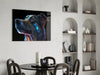 Space Dog Glass Wall Art || Designer Collection by Insigneart USA