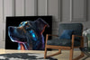 Space Dog Glass Wall Art || Designer Collection by Insigneart USA