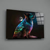 Space Dog Glass Wall Art || Designer Collection by Insigneart USA