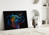Space Dog Glass Wall Art || Designer Collection by Insigneart USA