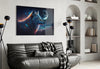 Sparkling Freedom Glass Wall Art || Designer Collection by Insigneart USA