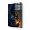 Master Warrior Glass Wall Art || Designer Collection by Insigneart USA