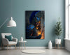 Master Warrior Glass Wall Art || Designer Collection by Insigneart USA