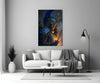 Master Warrior Glass Wall Art || Designer Collection by Insigneart USA