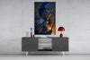 Master Warrior Glass Wall Art || Designer Collection by Insigneart USA