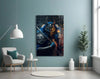 Lord Warrior Glass Wall Art || Designer Collection by Insigneart USA