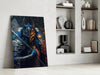 Lord Warrior Glass Wall Art || Designer Collection by Insigneart USA