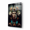 Flower Monarch Glass Wall Art || Designer Collection by Insigneart USA