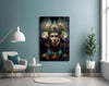 Flower Monarch Glass Wall Art || Designer Collection by Insigneart USA