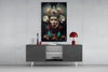 Flower Monarch Glass Wall Art || Designer Collection by Insigneart USA
