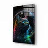 Moon Cat Glass Wall Art || Designer Collection by Insigneart USA